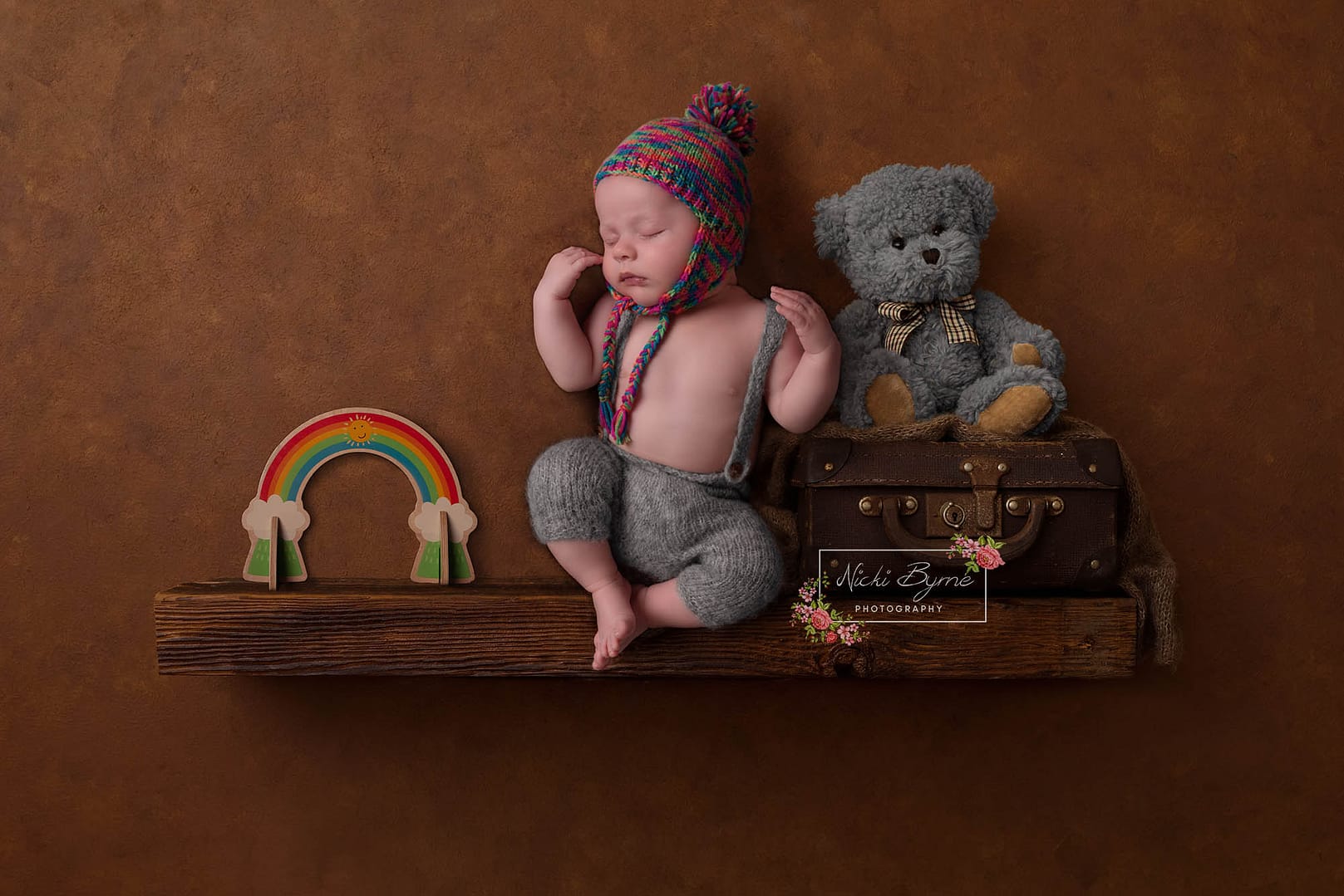 Rainbow Baby newborn photographer sutton coldfield