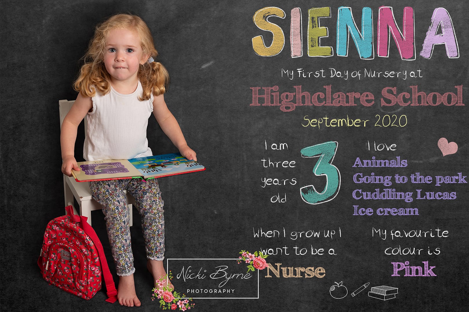 Back to school mini photography session sutton coldfield nursery pictures