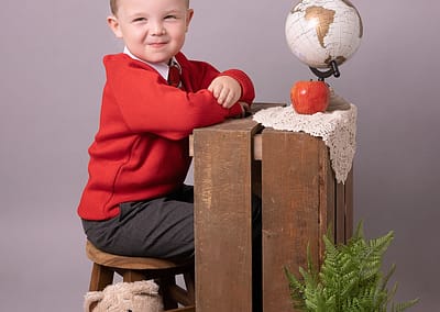 Starting school photos
