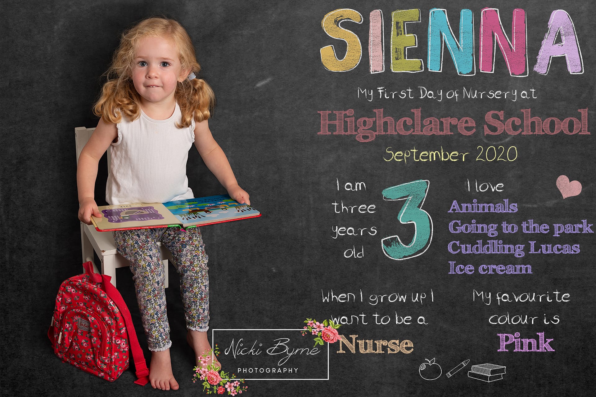 Nursery back to school photography session Back to school mini photography session sutton coldfield nursery pictures